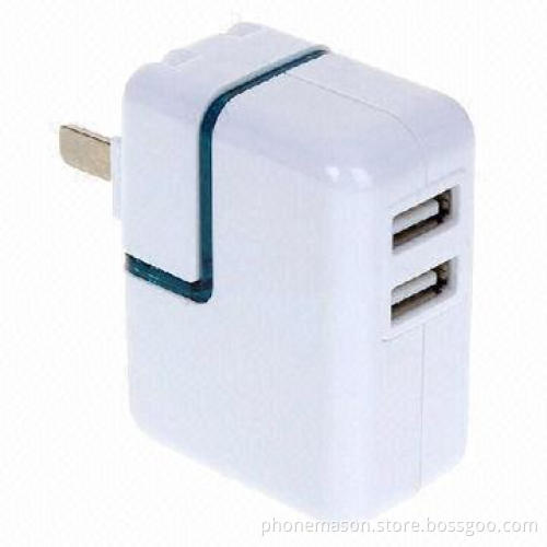 Wall Charger for iPad 2/3/4, 5V, 3.1A, Good-quality Mic